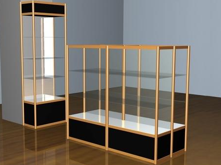 超市貨架——鈦合金展柜